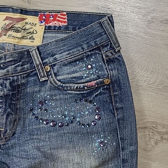 Seven for All Mankind  the great china wall limited edition size 28 - Picture 2 of 11